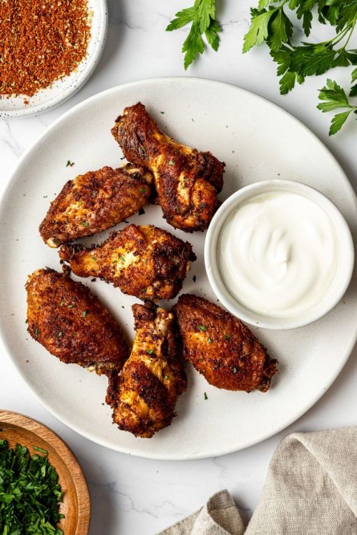 Air Fryer Cajun Chicken Wings