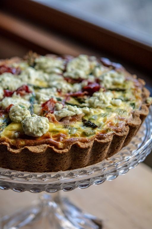 Asparagus and Ricotta Quiche