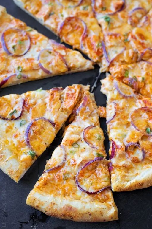 Cajun Chicken Pizza with Spicy Ranch Drizzle