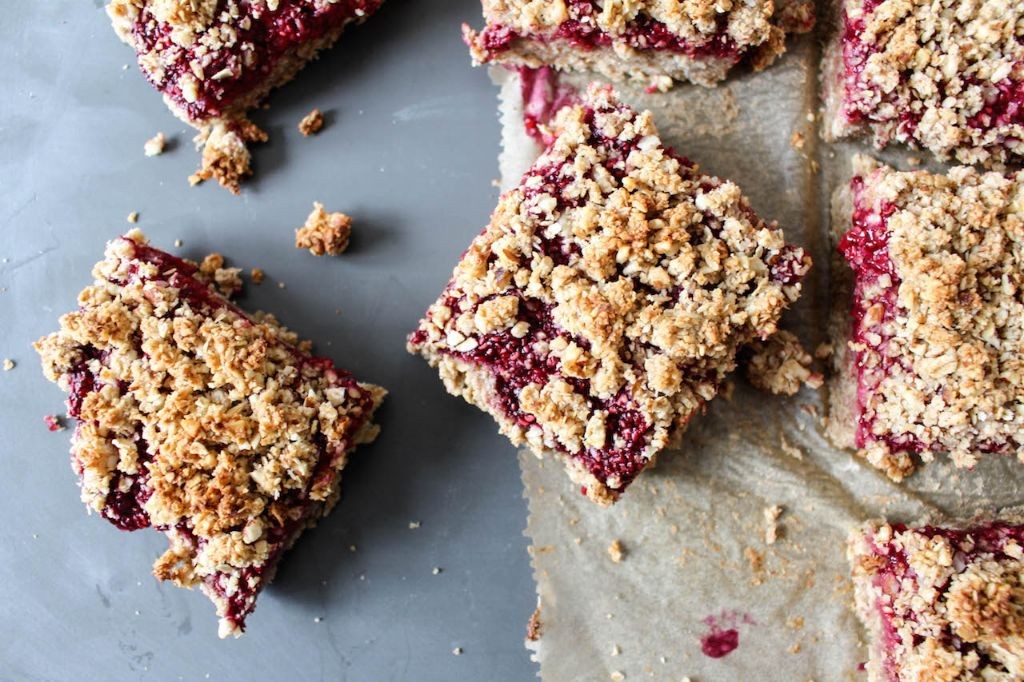 Chia Seed Jam Bars