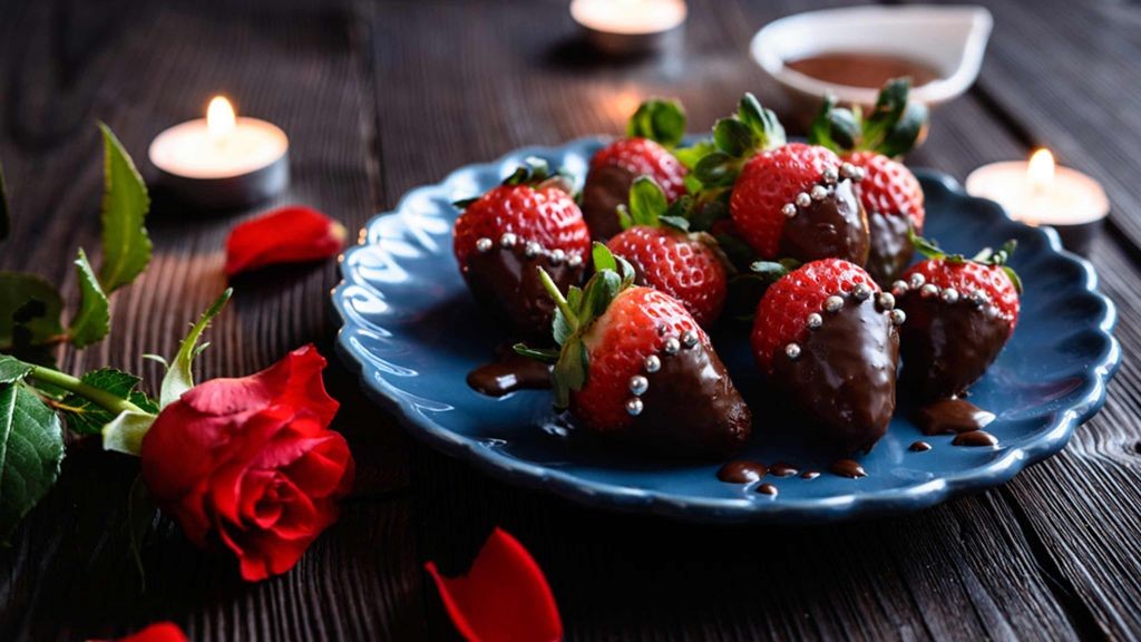 Dark Chocolate Covered Strawberries