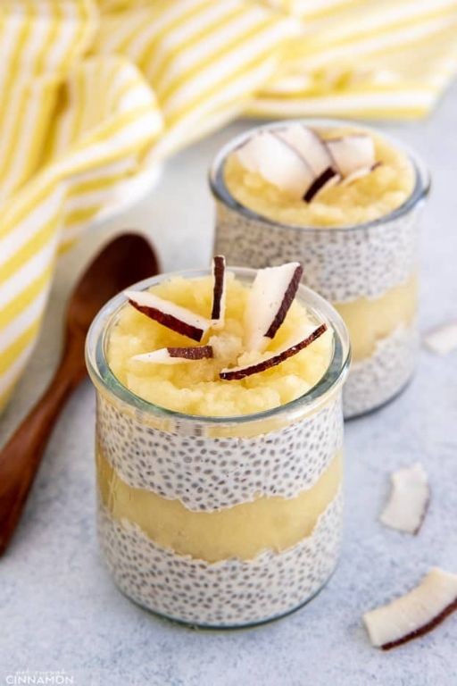 Pina Colada Chia Pudding