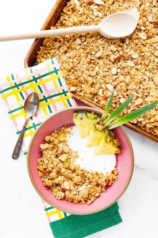 Pina Colada Coconut Milk Granola