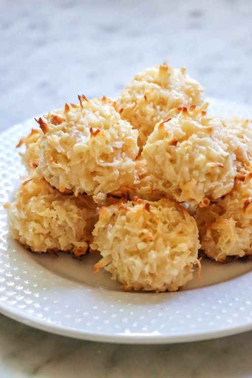 Pina Colada Coconut Milk Macaroons