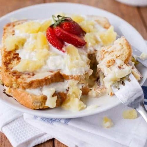 Pina Colada French Toast