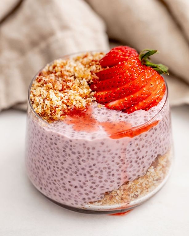 Strawberry Chia Pudding
