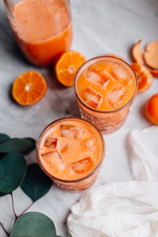 Sweet Potato and Orange Energy Juice