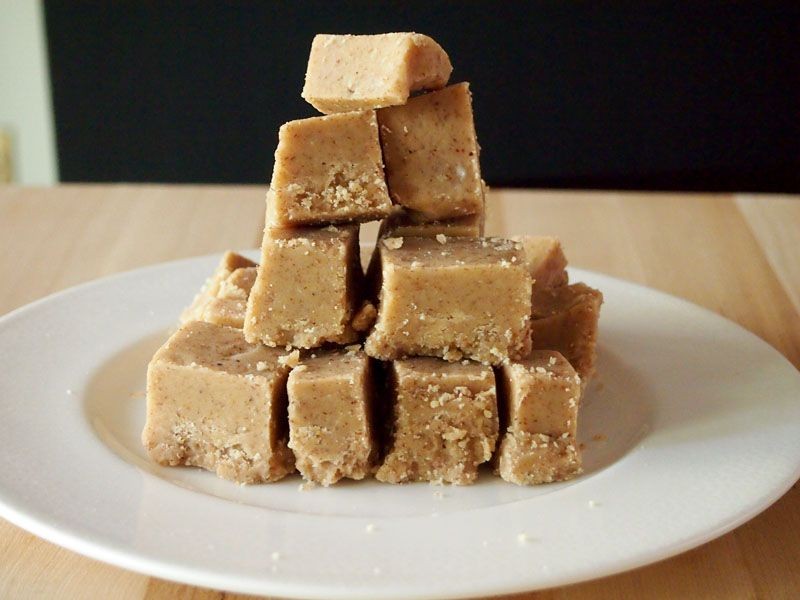 Vanilla Almond Butter Fudge