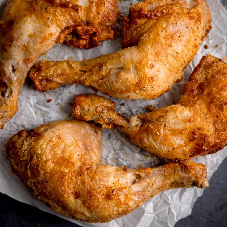 Air Fryer Crispy Chicken Legs