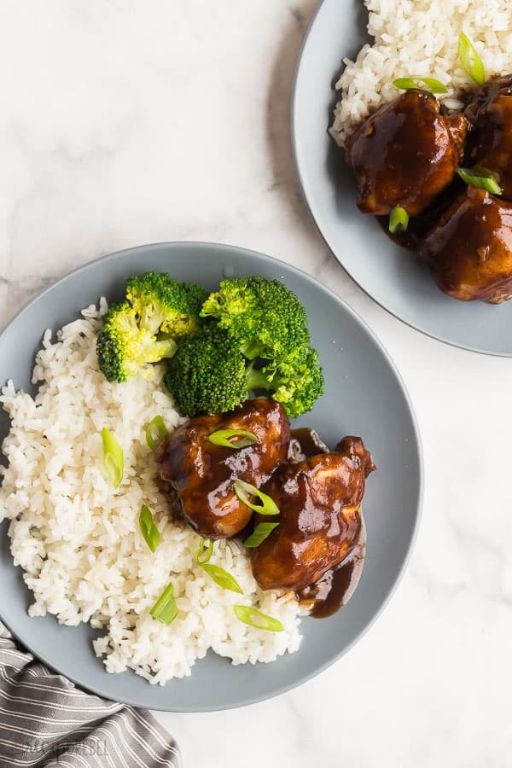 Balsamic Glazed Crockpot Chicken Legs