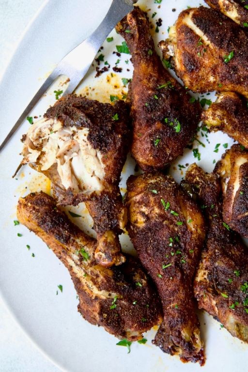 Cajun Blackened Chicken Legs