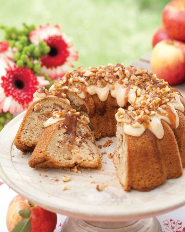 Caramel Apple Pound Cake