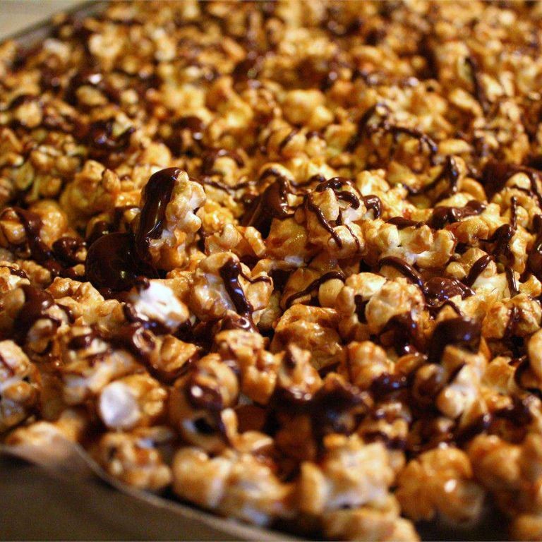 Caramel Drizzled Kettle Corn