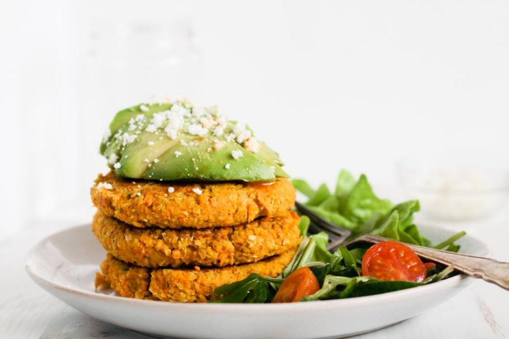 Carrot and Chickpea Burgers