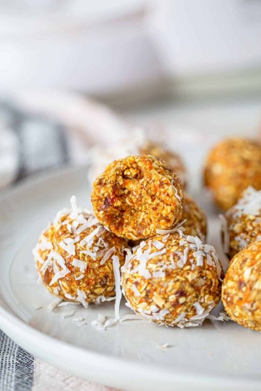 Carrot and Walnut Energy Balls