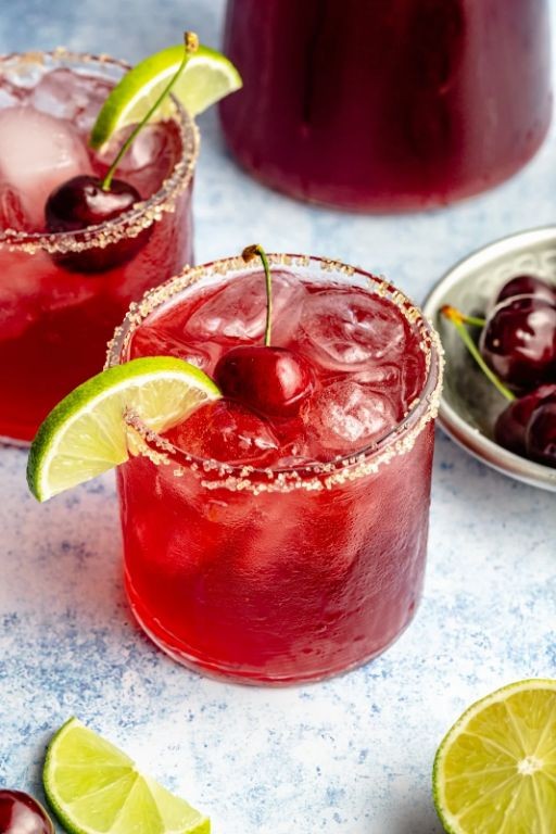 Cherry Limeade Rum Punch