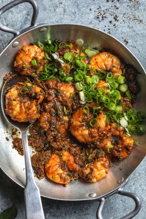 Chettinad Prawn Masala
