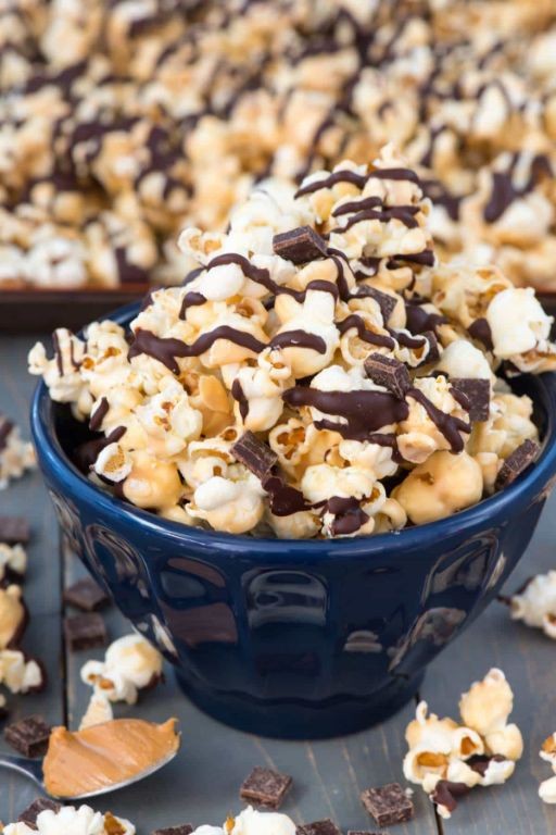 Chocolate Peanut Butter Kettle Corn