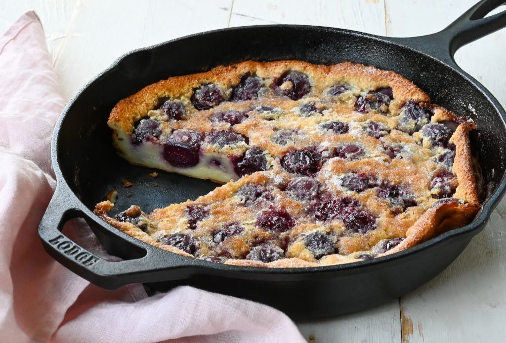Clafoutis with Fresh Cherries