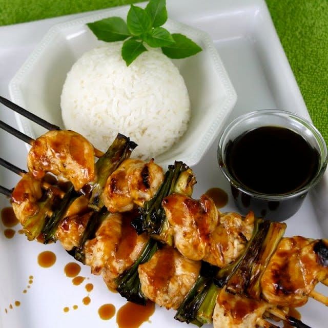 Classic Chicken Yakitori with Tare Sauce