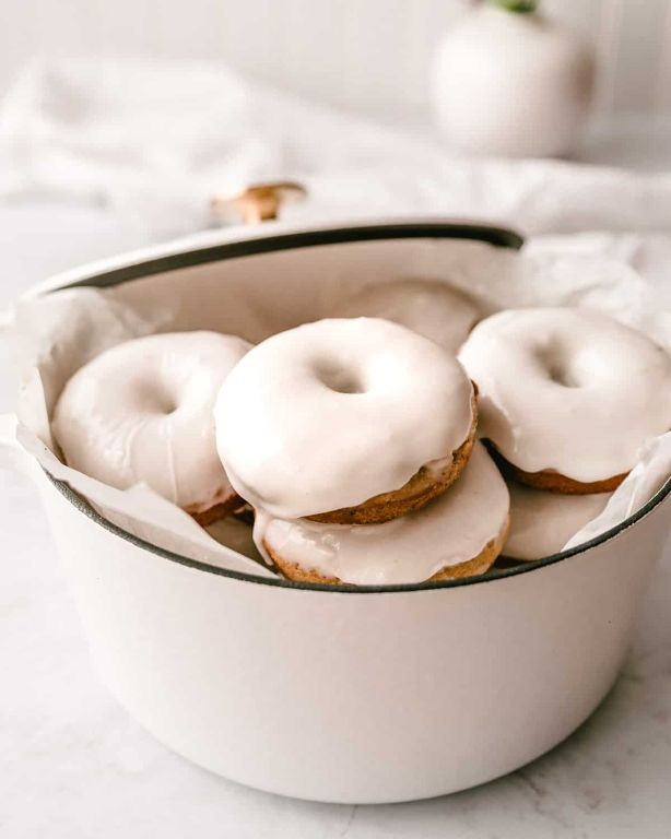 Crown Royal Vanilla Glazed Donuts