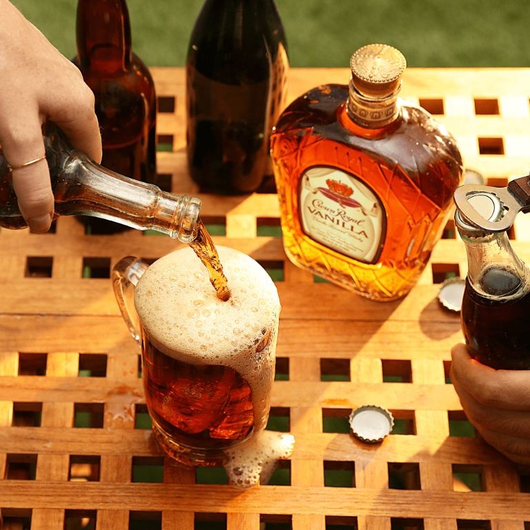 Crown Royal Vanilla Ice Cream