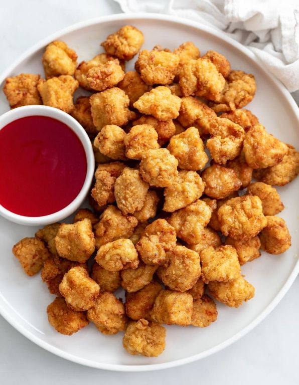 Crunchy Popcorn Chicken Bites