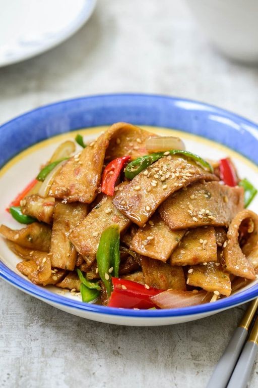 Eomuk Bokkeum (Stir-Fried Fish Cakes)