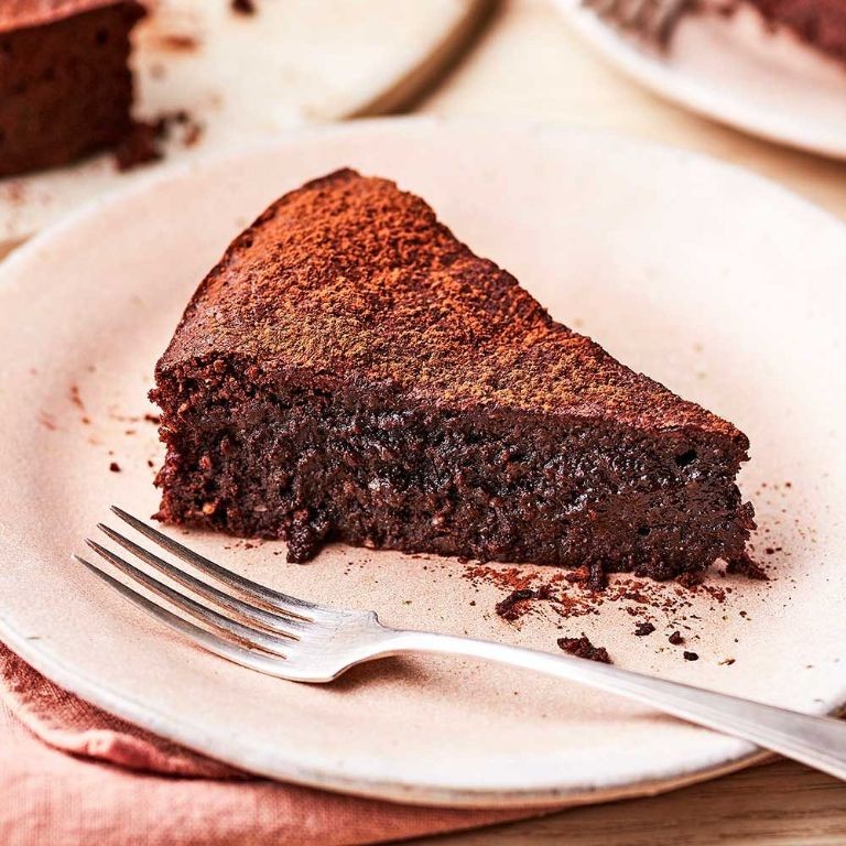 Flourless Dark Chocolate Almond Cake