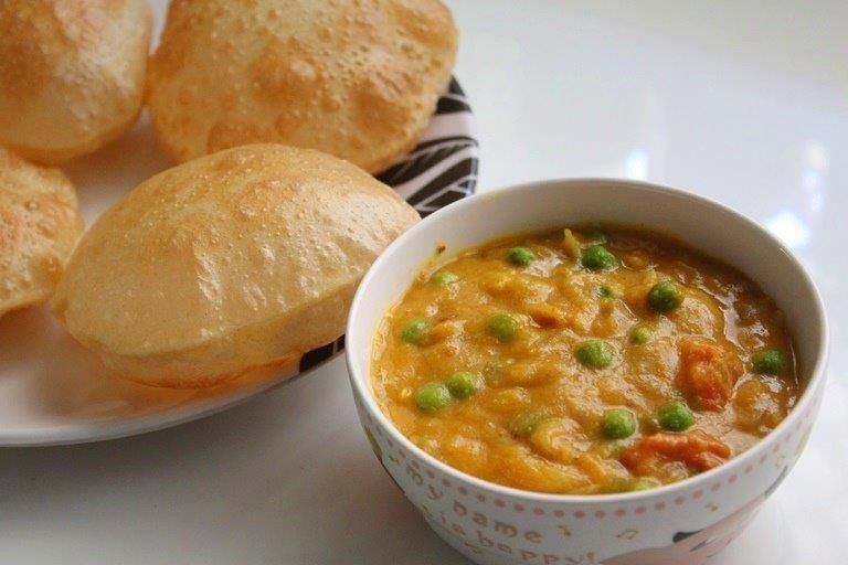 Garlic Poori Masala