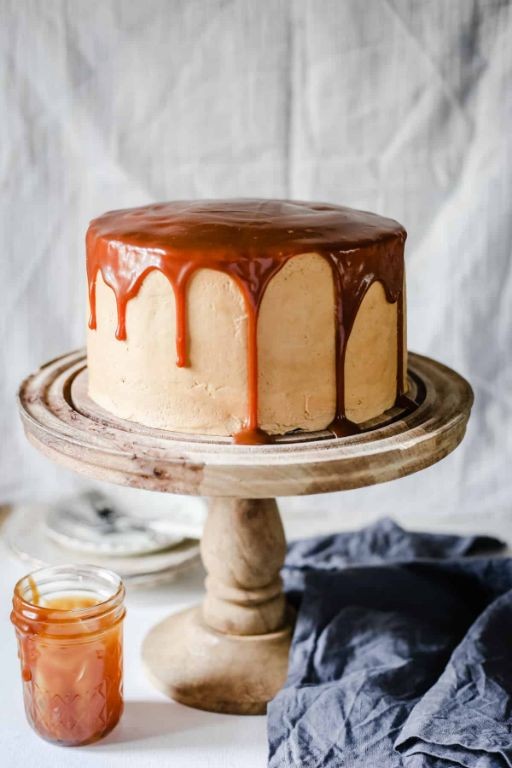 Gluten Free Chocolate Salted Caramel Cake