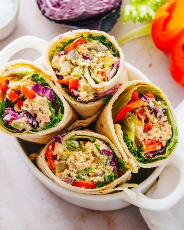 Great Value Canned Tuna Salad Wraps