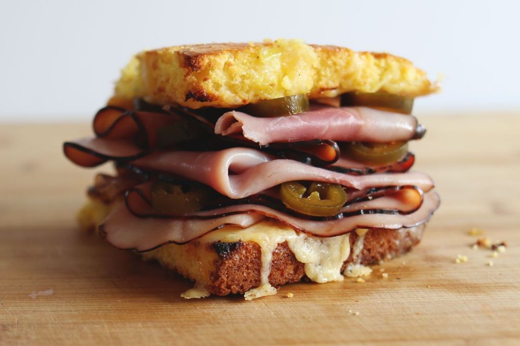 Ham and Cheese Cornbread