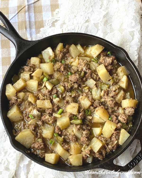 Hamburger and Cabbage Hash