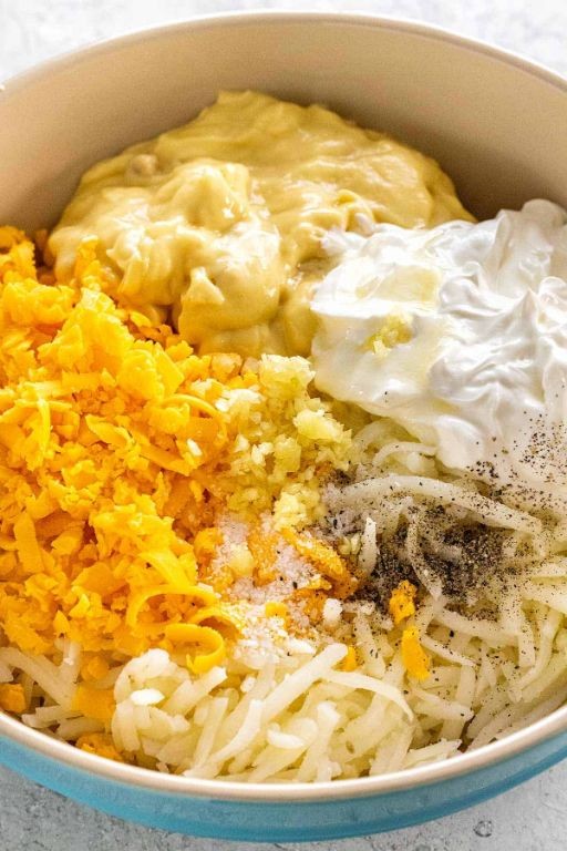 Herbed Sour Cream Hashbrown Casserole