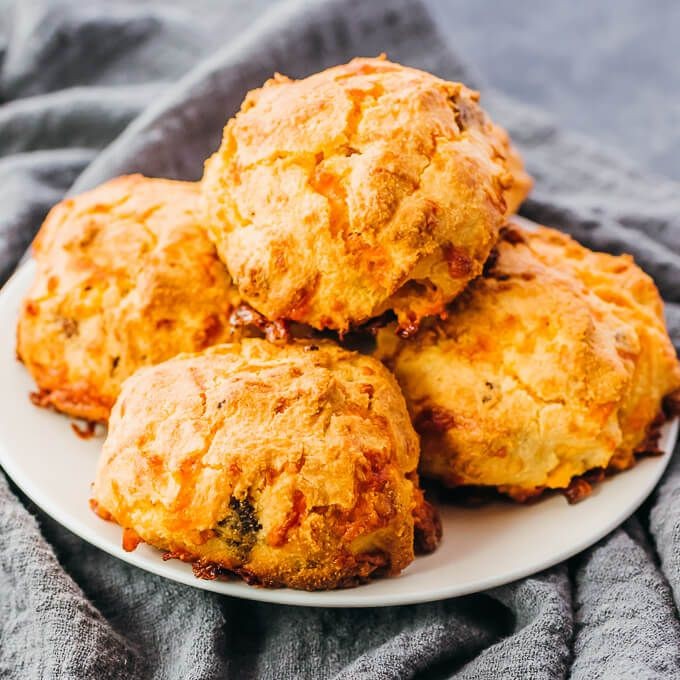 Keto Cheddar Biscuits