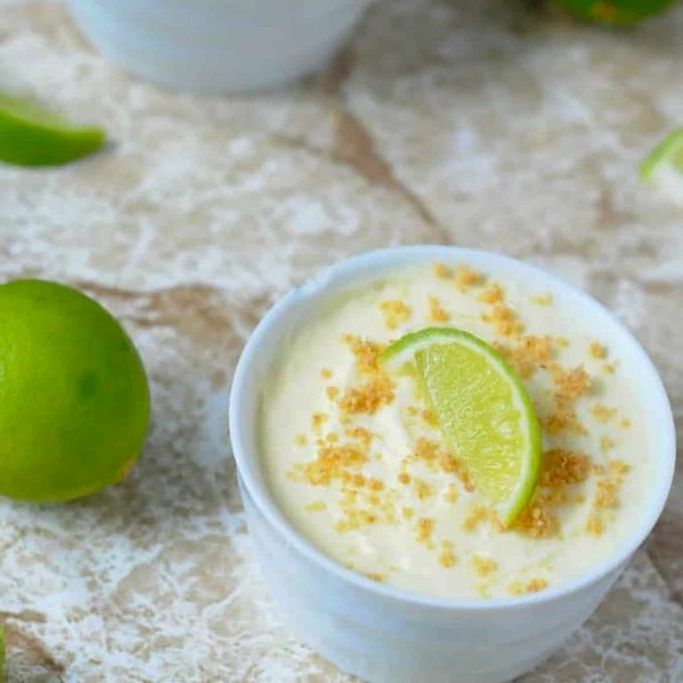 Key Lime Pie Pudding Shots