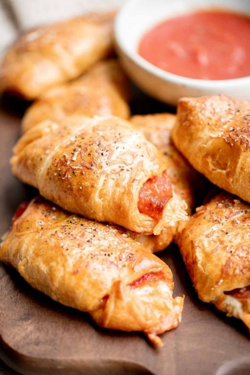 Margherita Crescent Roll Pizza
