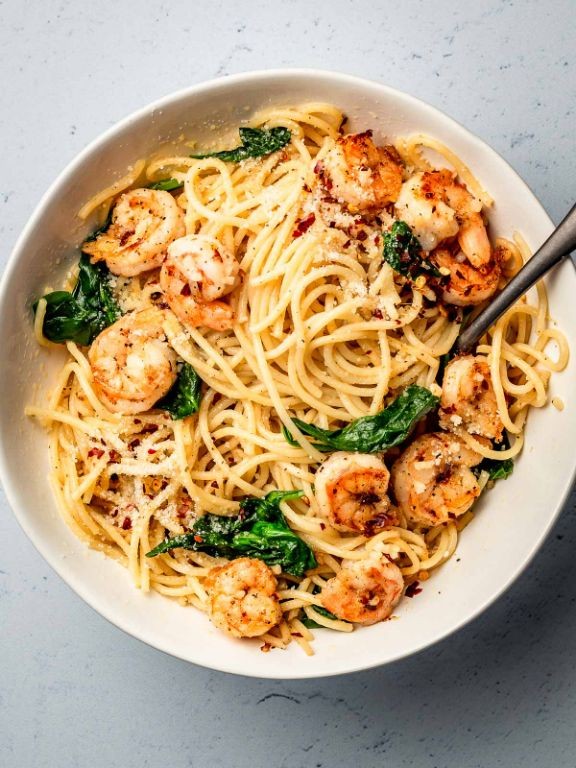 Marketside Garlic Butter Shrimp Pasta