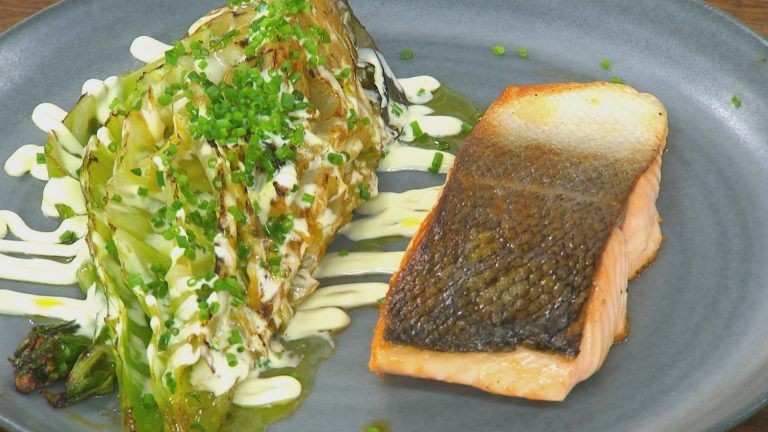Marmite Glazed Salmon