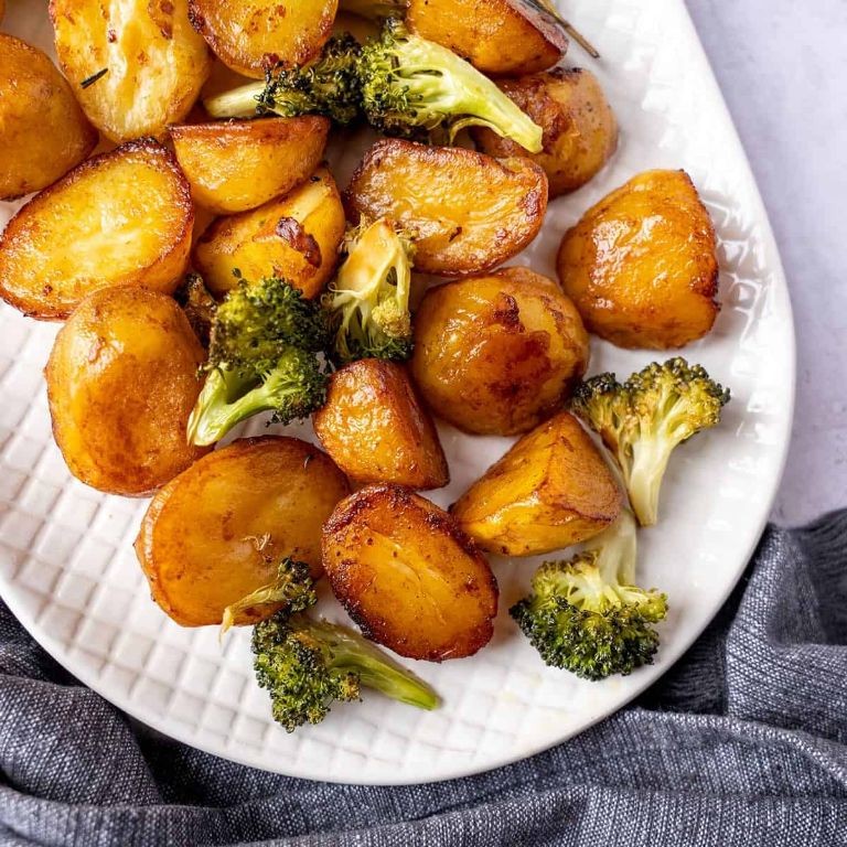 Marmite Roasted Potatoes