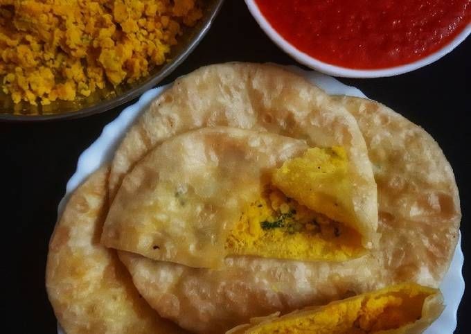Masoor Dal Poori Masala