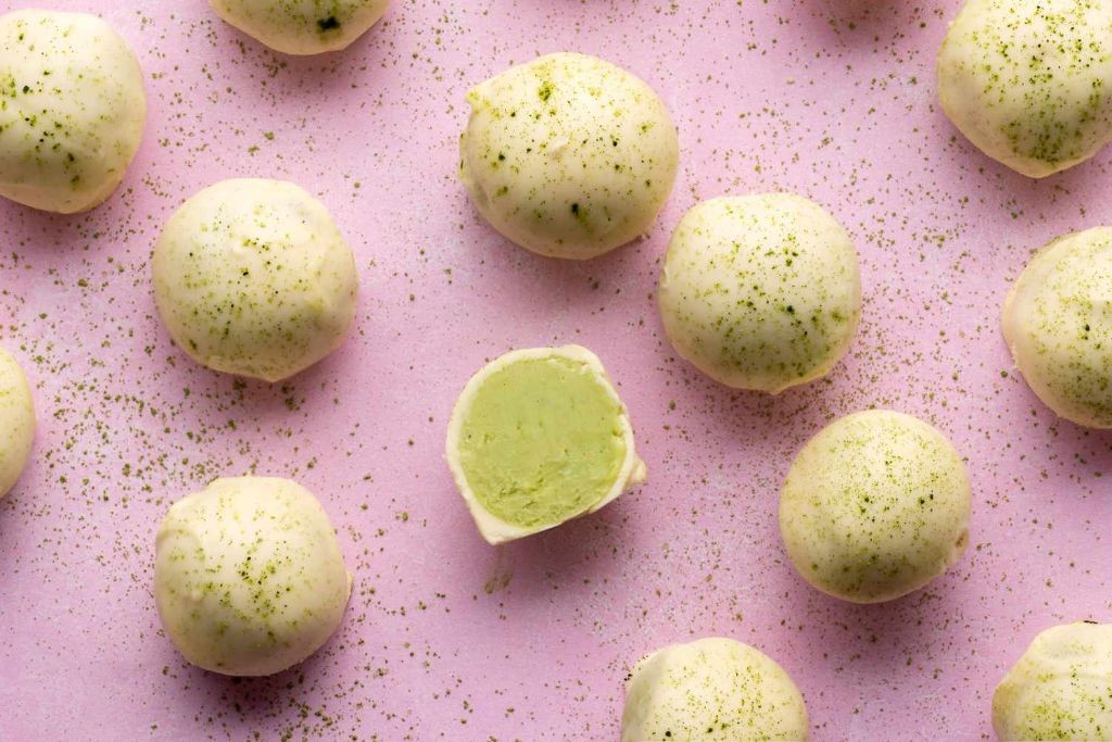 Matcha Green Tea Truffles