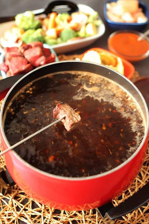 Melting Pot Bourguignonne Cooking Style Broth