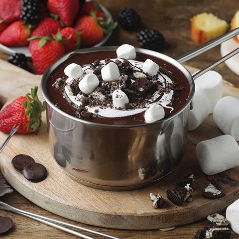 Melting Pot Dark Chocolate Fondue with Espresso