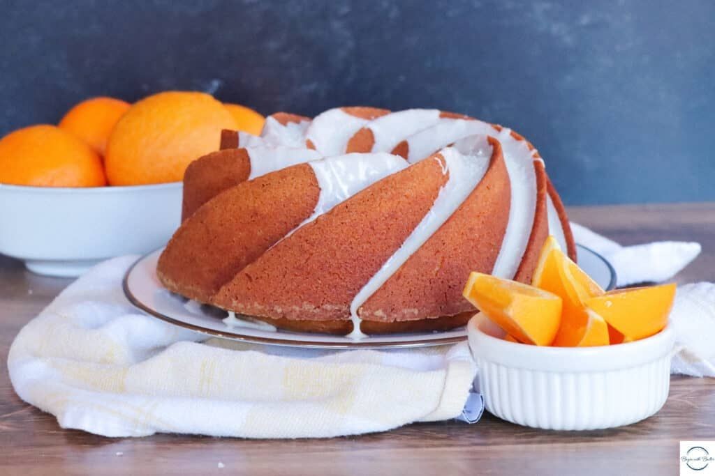 Orange Cardamom Pound Cake