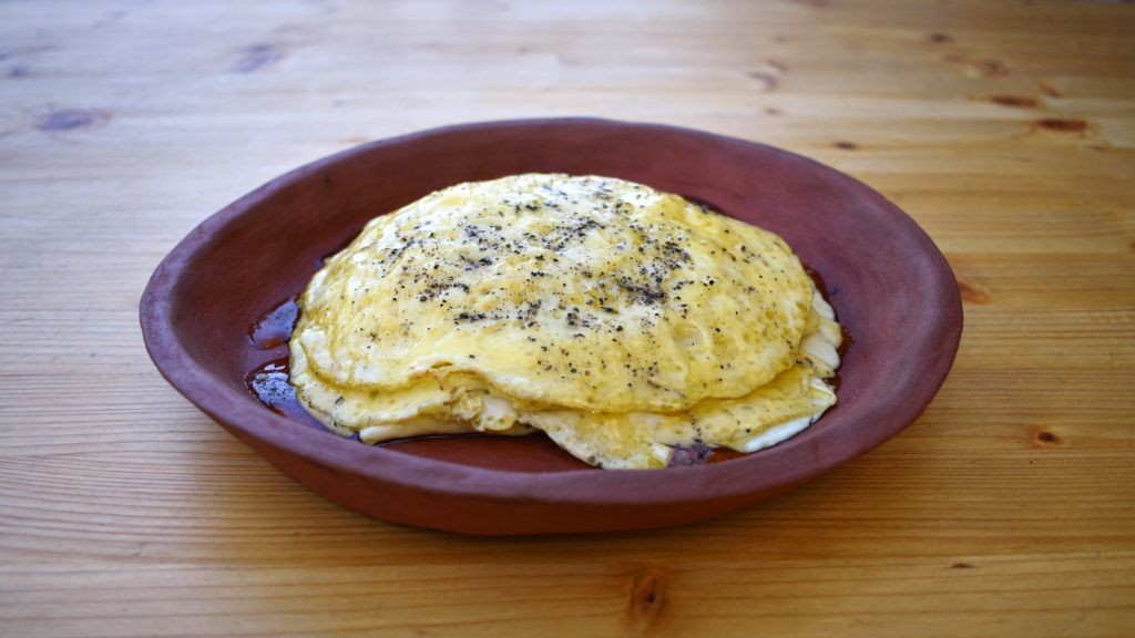 Ova Spongia ex Lacte (Roman Milk and Egg Pancakes)