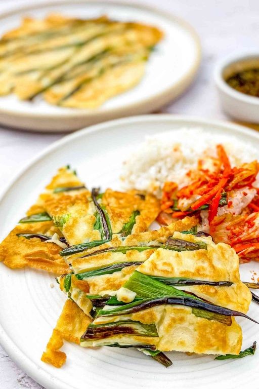 Pajeon (Korean Scallion Pancakes)