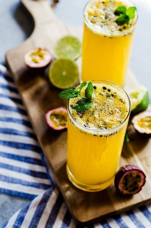 Passion Fruit Mojito Punch