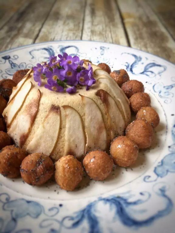 Patina de Piris (Pear and Honey Custard)